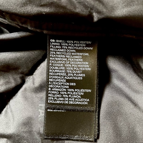 The North Face Men’s Sierra Down Black Parka - Picture 7 of 9